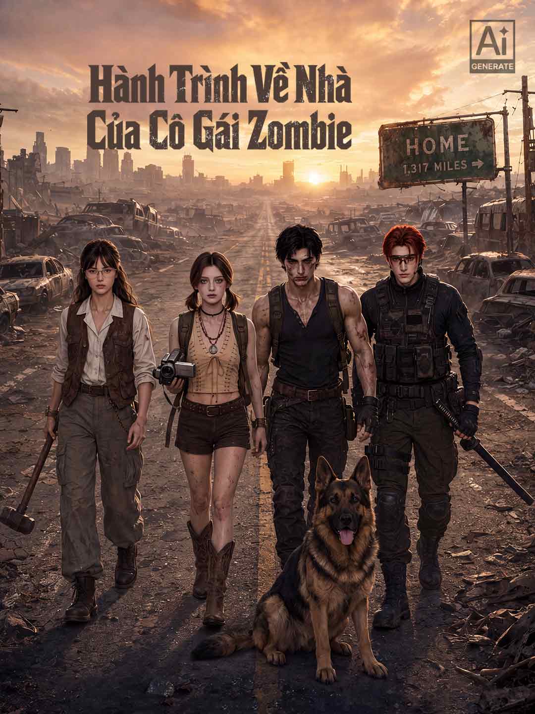 Hành Trình Về Nhà Của Cô Gái Zombie